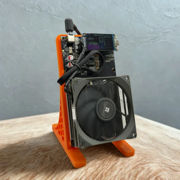 NerdQaxe++ 5TH/s Multi-Chip BTC Miner w Power Supply