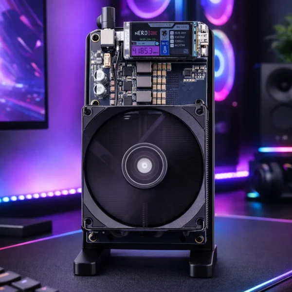NerdQAxe + 2.4TH/s BTC Miner